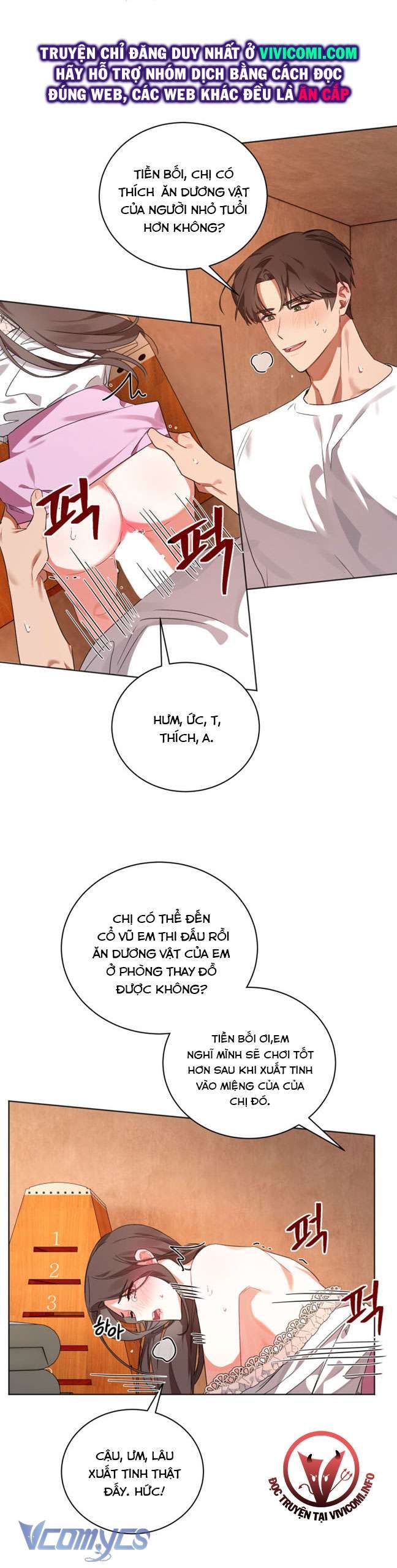 [18+] Những Đối Tác Dâm Loạn Ở Trường Học Chapter 3 - Page 7