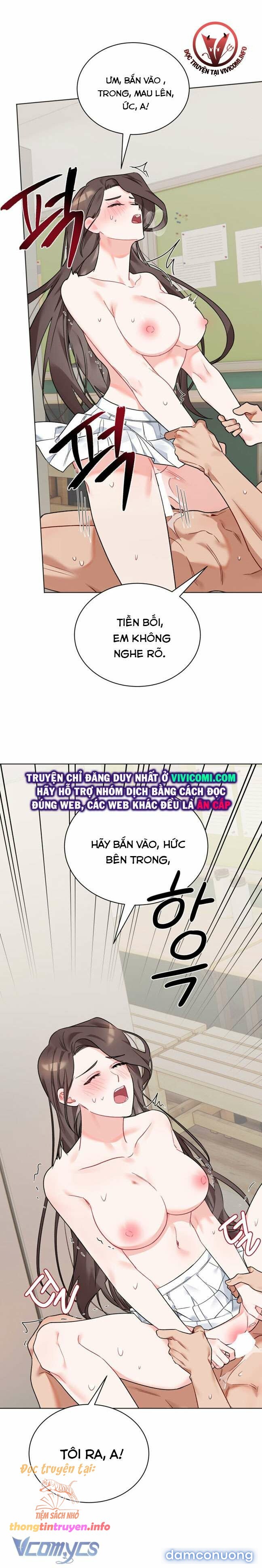 [18+] Những Đối Tác Dâm Loạn Ở Trường Học Chapter 6 - Page 32