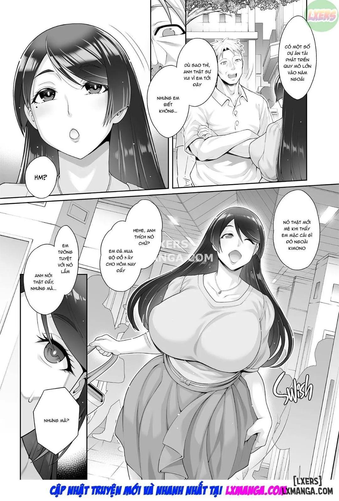 Bà Chủ Suối Nước Nóng Không Biết Xấu Hổ Nghiện Làm Tình Chapter 3 - Page 9