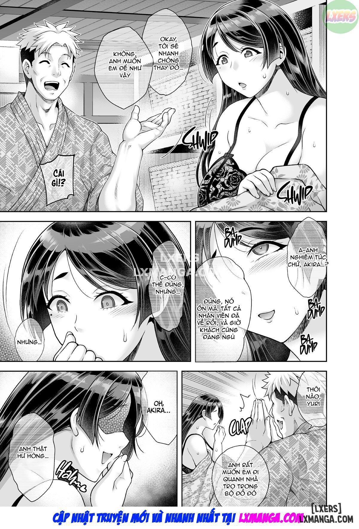 Bà Chủ Suối Nước Nóng Không Biết Xấu Hổ Nghiện Làm Tình Chapter 2 - Page 9