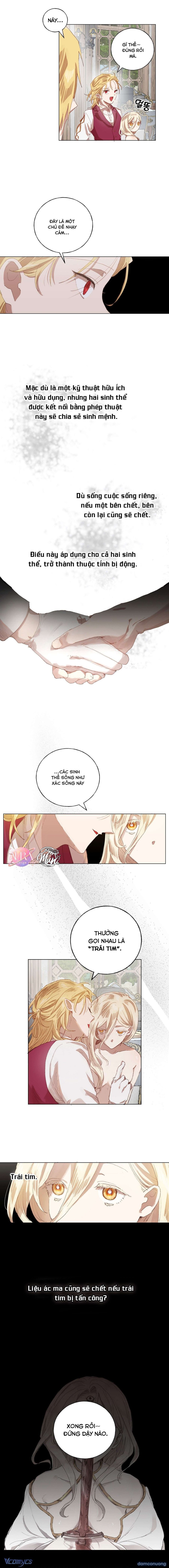 [18+] Cách một thánh nữ sa ngã sống cùng quỷ dữ Chapter 14 - Page 4