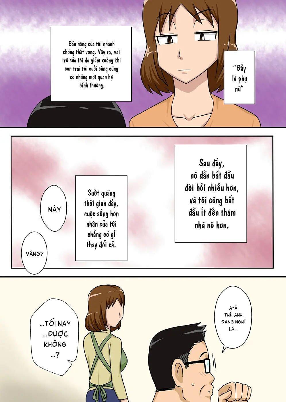 Tôi sẽ lại da kề da với mẹ vì lý do này Oneshot - Page 27