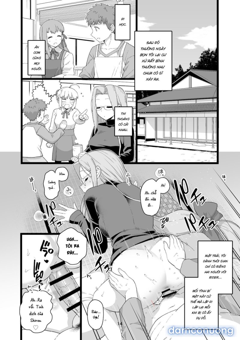 Rider-san Vụng Trộm Oneshot - Page 12