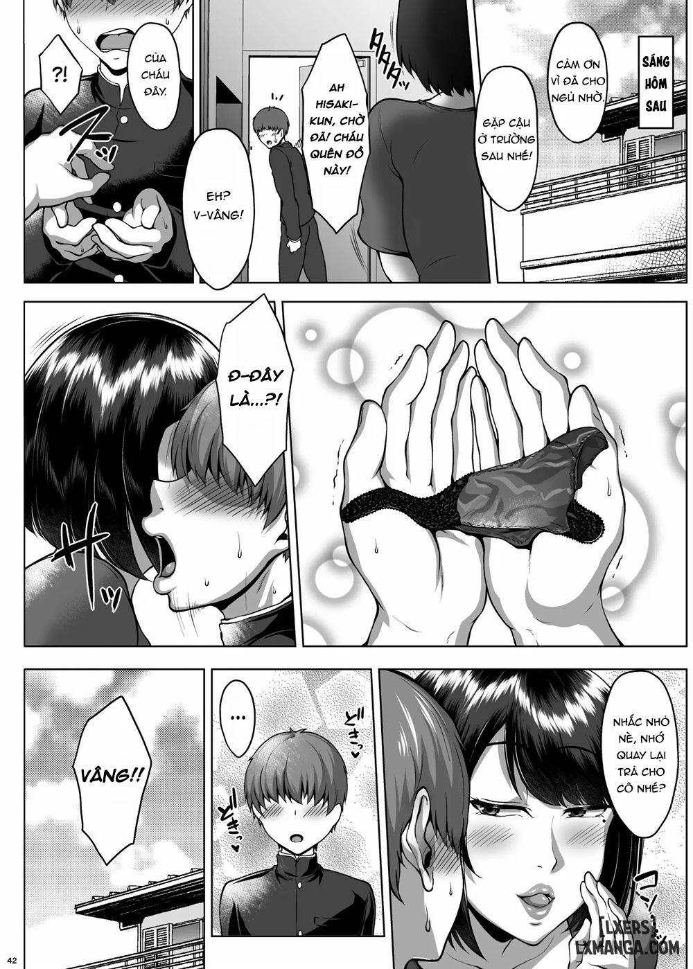 Tomodachi No Muchimuchi Na Okaa-san To Zupposhi Asedaku Otomarikai Oneshot - Page 43