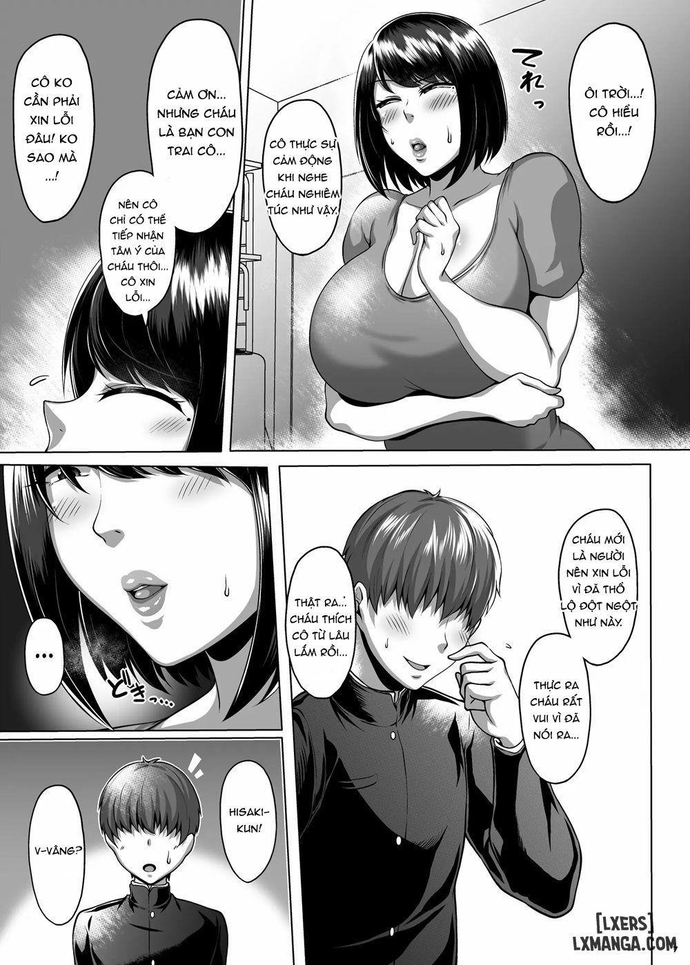 Tomodachi No Muchimuchi Na Okaa-san To Zupposhi Asedaku Otomarikai Oneshot - Page 8