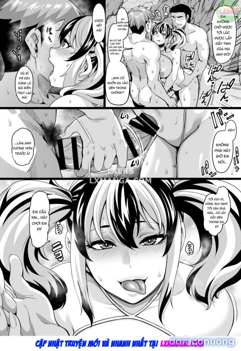 Kazoku Ryokou wa Yarimoku Beach de Sex Zanmai Chapter 2 - Page 27