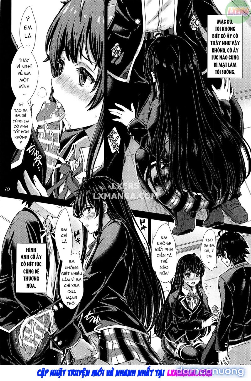 Yukinoshita Shimai to Iyarashii Futari no Himegoto Oneshot - Page 10