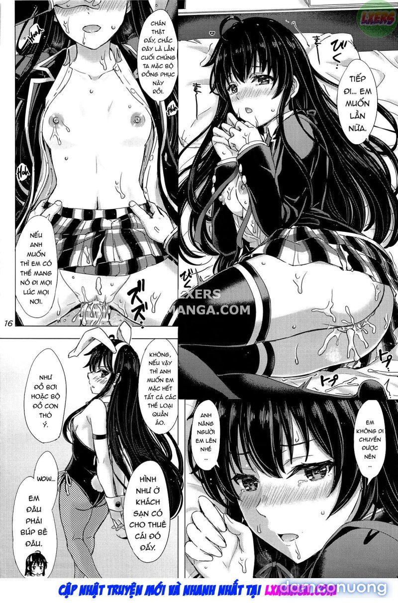 Yukinoshita Shimai to Iyarashii Futari no Himegoto Oneshot - Page 16