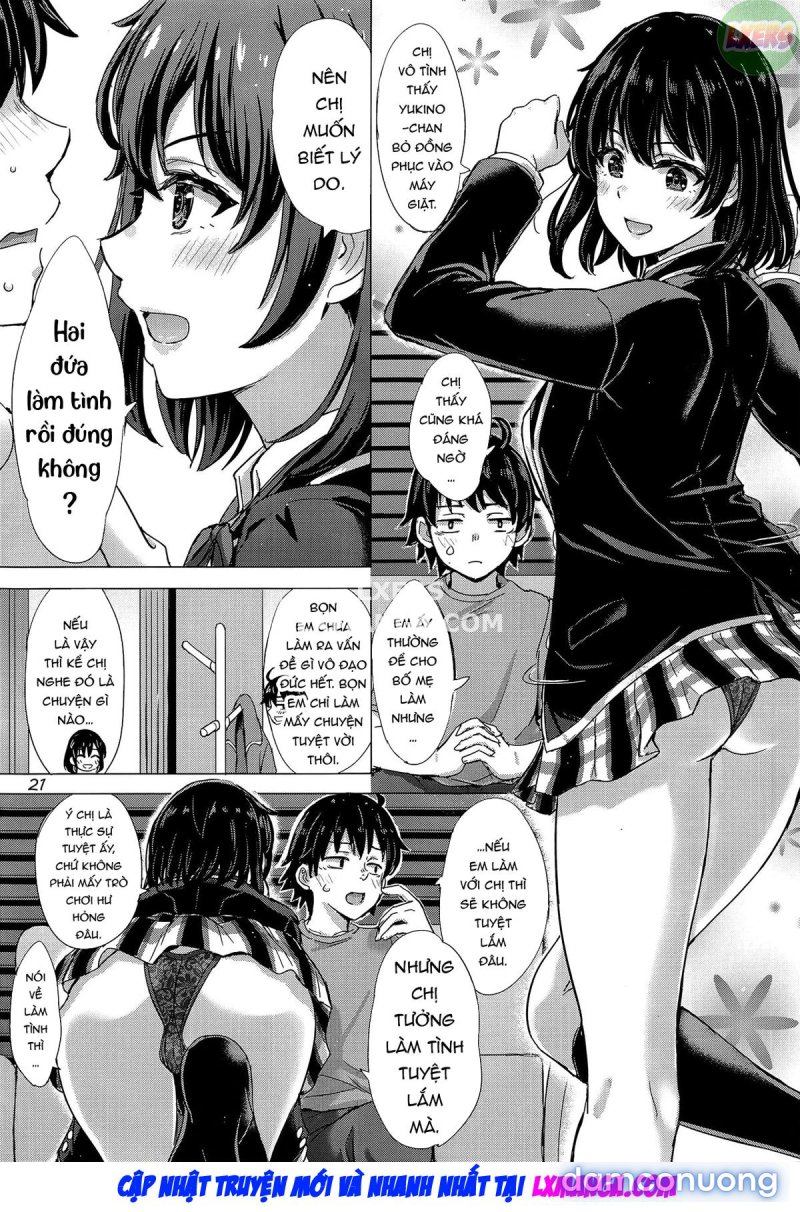 Yukinoshita Shimai to Iyarashii Futari no Himegoto Oneshot - Page 21