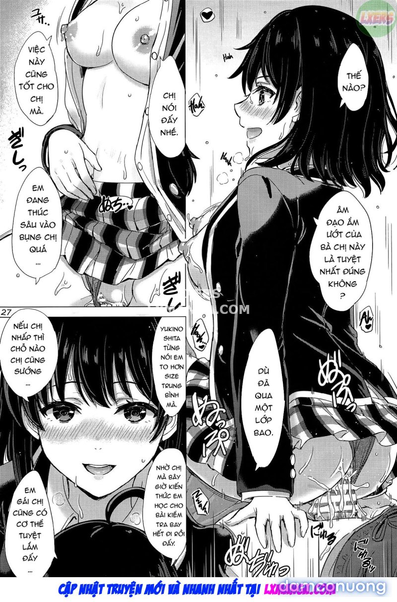 Yukinoshita Shimai to Iyarashii Futari no Himegoto Oneshot - Page 27