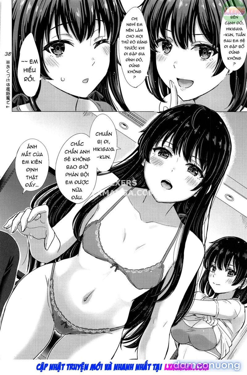 Yukinoshita Shimai to Iyarashii Futari no Himegoto Oneshot - Page 38