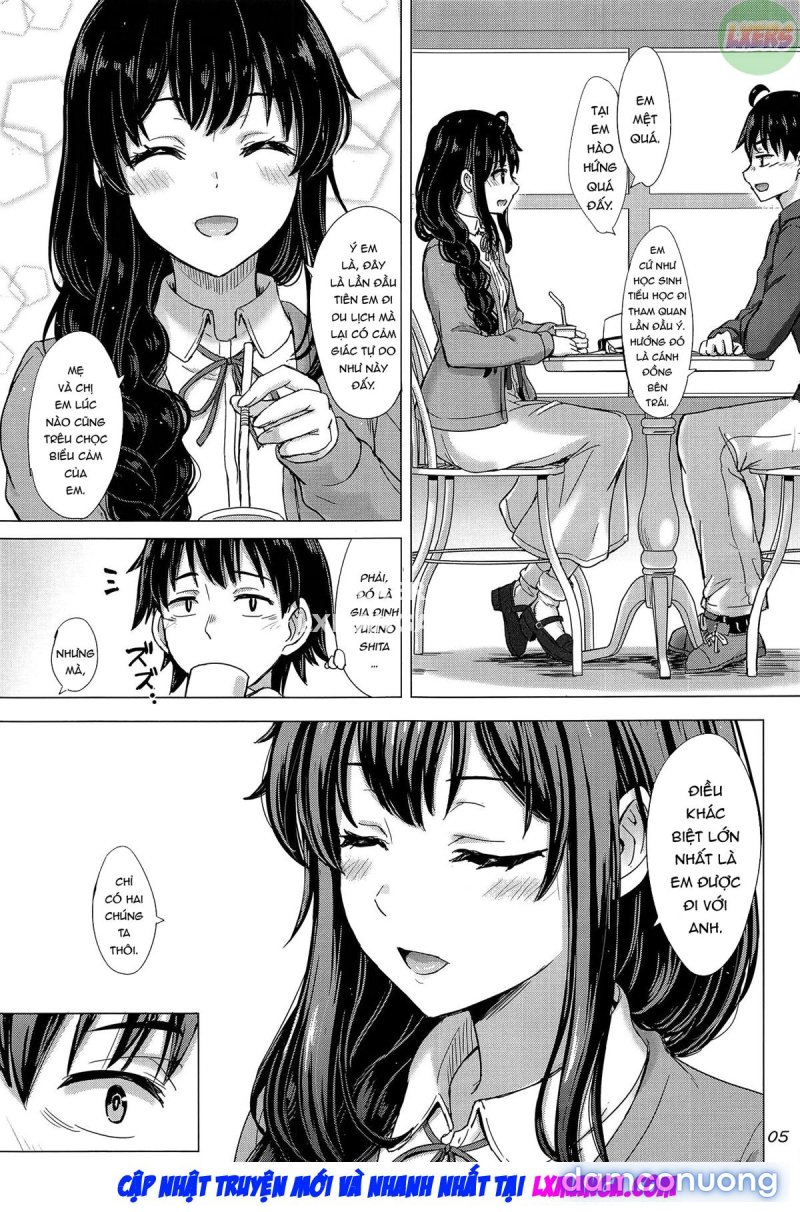 Yukinoshita Shimai to Iyarashii Futari no Himegoto Oneshot - Page 5