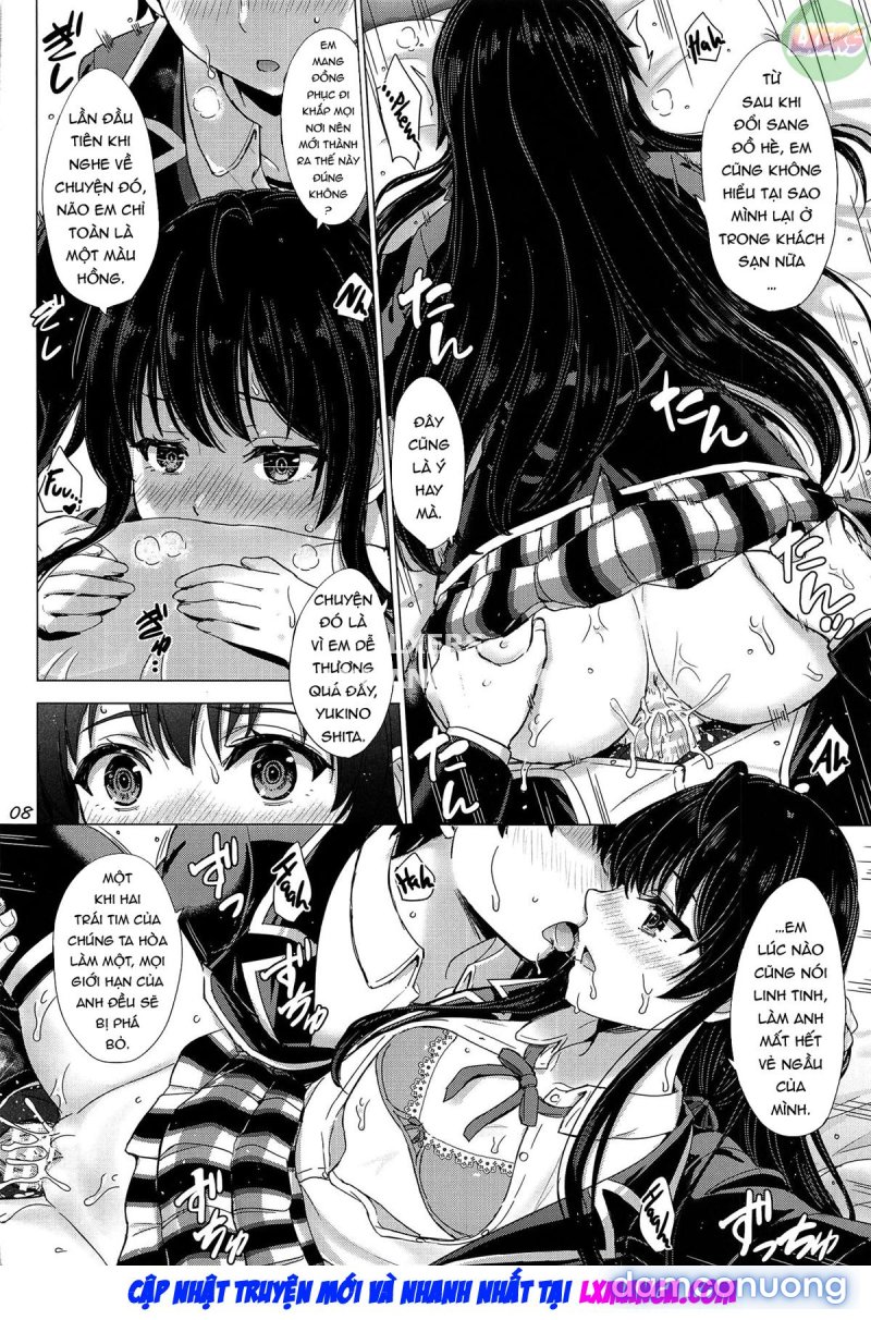 Yukinoshita Shimai to Iyarashii Futari no Himegoto Oneshot - Page 8