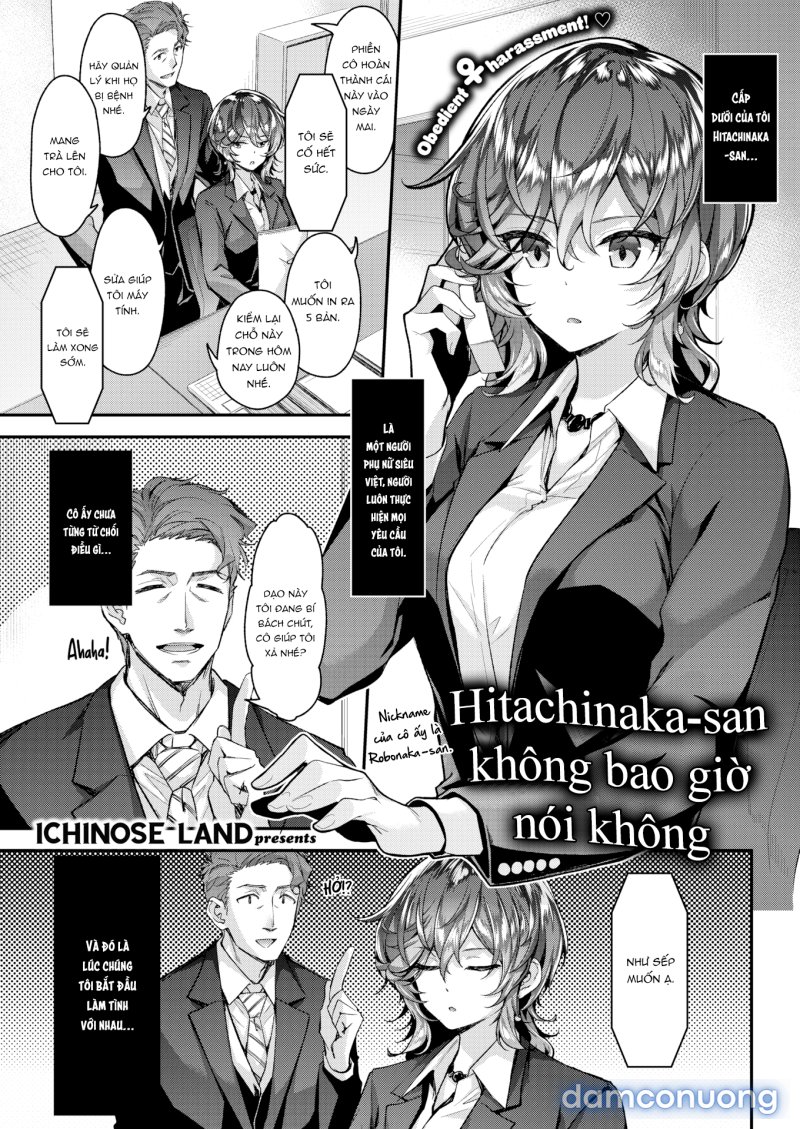 Hitachinaka-San Không Bao Giờ Nói Không Oneshot - Page 1