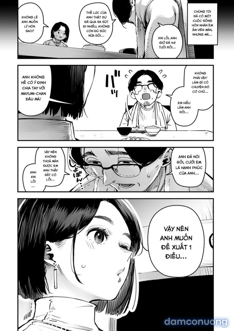 Uwaki Kounin Mayumi-san Seiyoku, Tsuyosugiru Kara Hoka no Otoko to Sex Shite!! Oneshot - Page 12