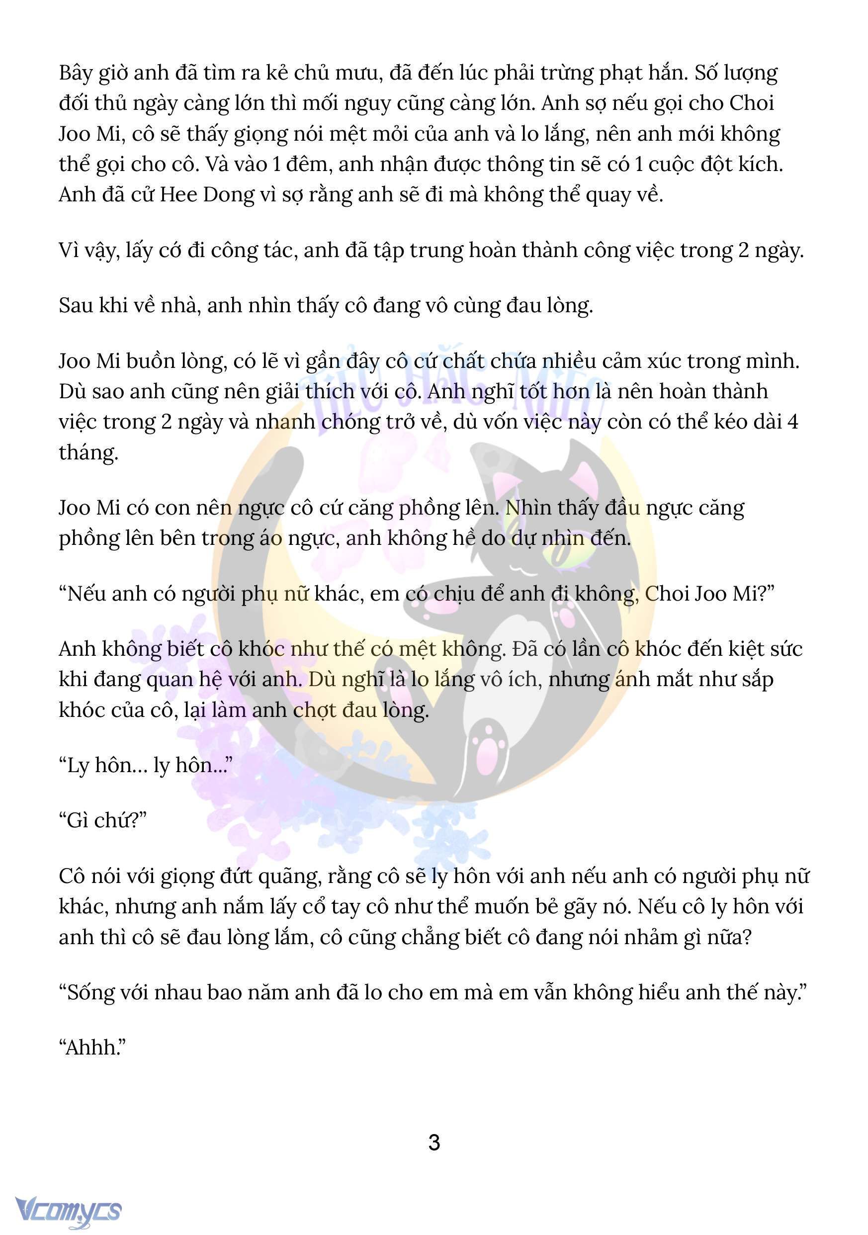 [Novel] Trời sinh địch thủ Chapter 36 - Page 3