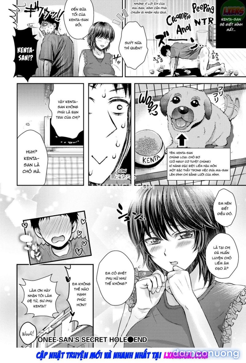 Lỗ nhìn lén chị hàng xóm Oneshot - Page 19