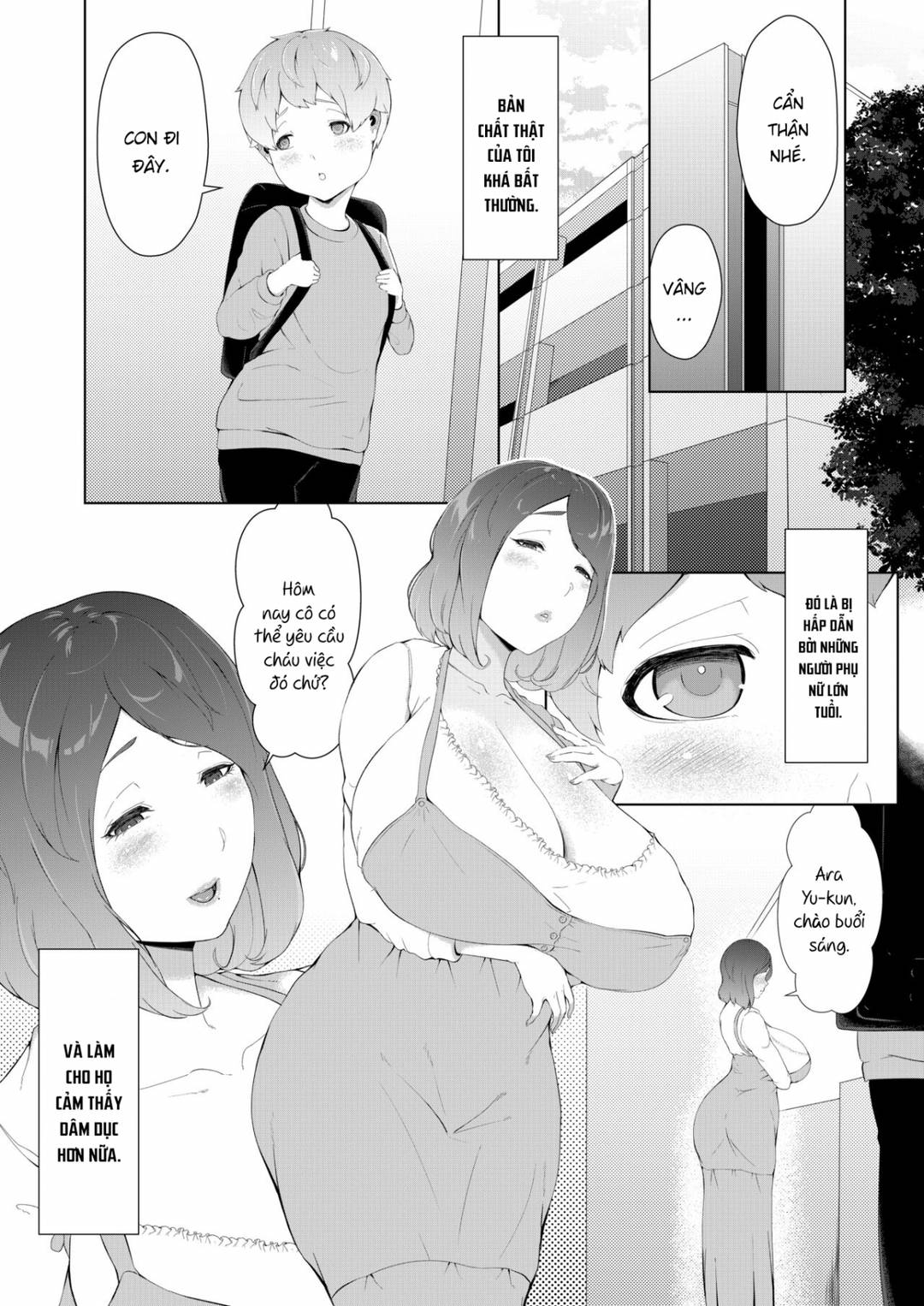 Sao tôi lại nổi tiếng với mấy bà cô hàng xóm? Oneshot - Page 3