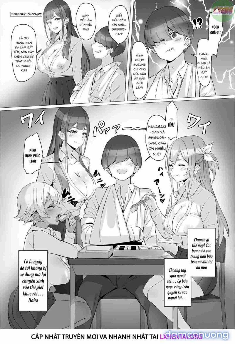 Cứu Một Cô Nàng Được Cả Dàn Harem Oneshot - Page 12