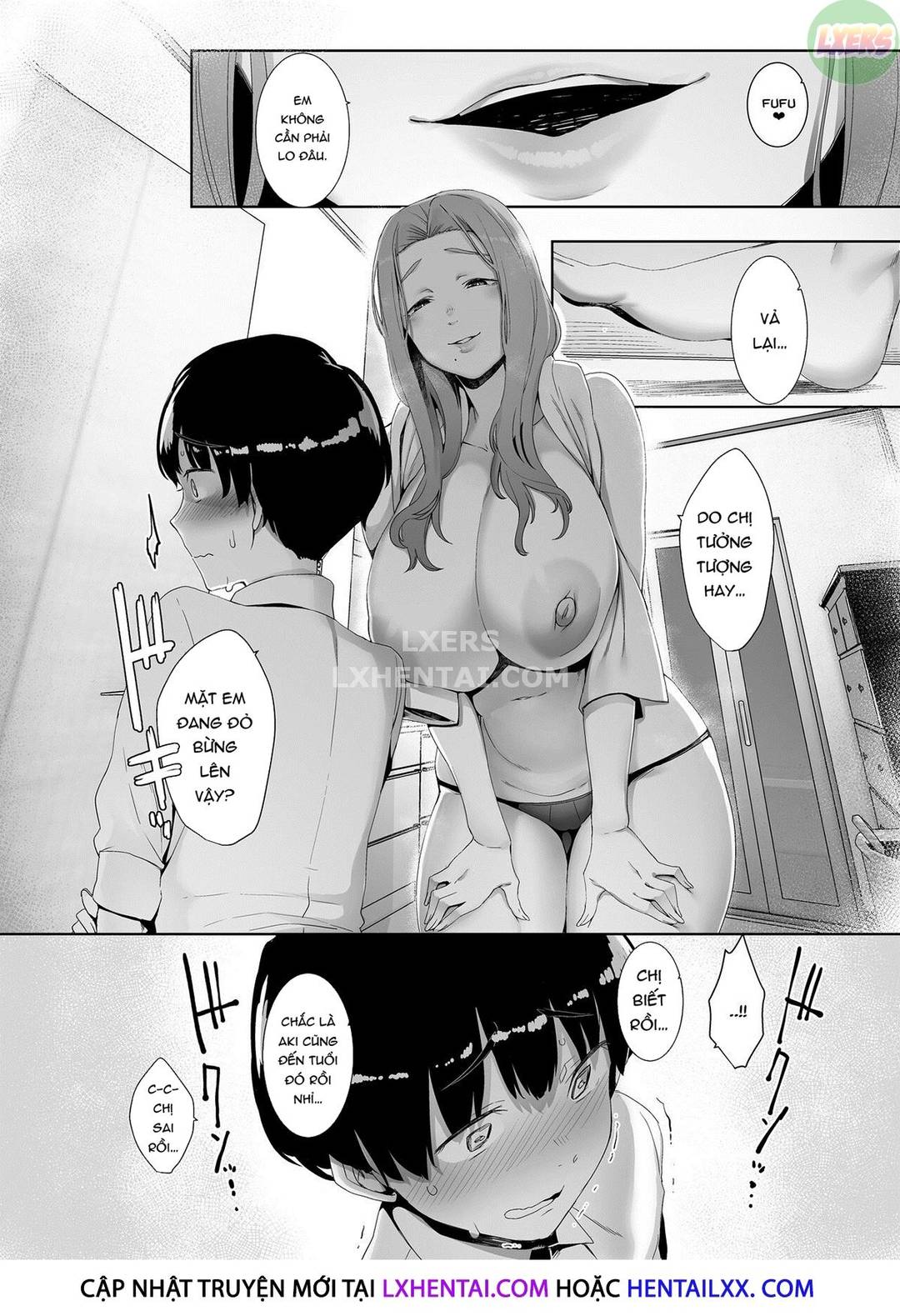 Chị gia sư xinh đẹp Oneshot - Page 12