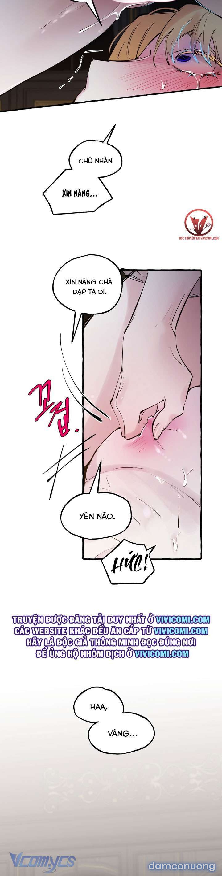 [18+] Chó Sống Trong Khu Vườn Của Hoàng Cung Chapter 33 - Page 9