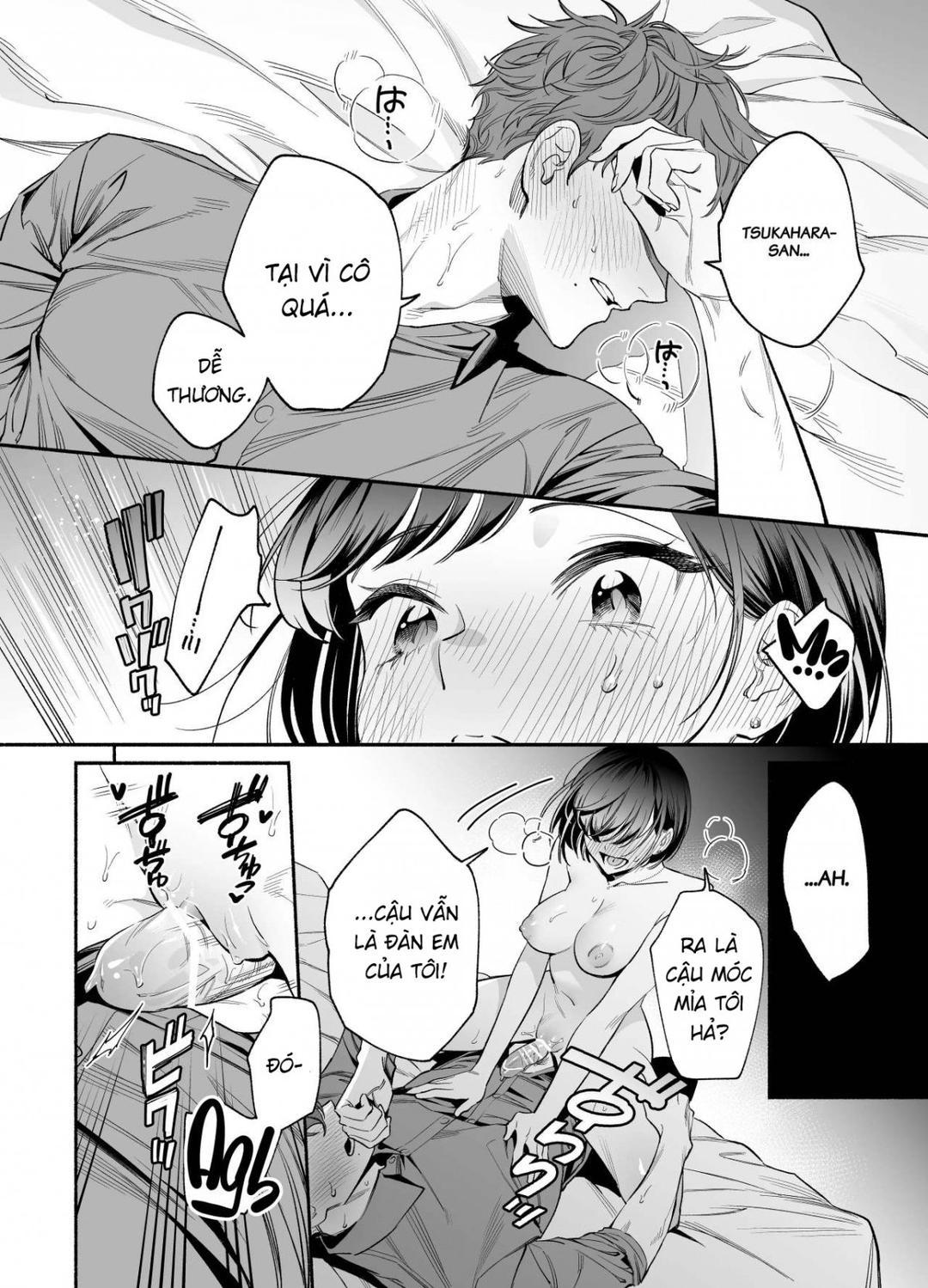 Hậu Bối Onda Láo Toét Cục Súc Là Một Kẻ Cực Kỳ Hư Hỏng Oneshot - Page 39