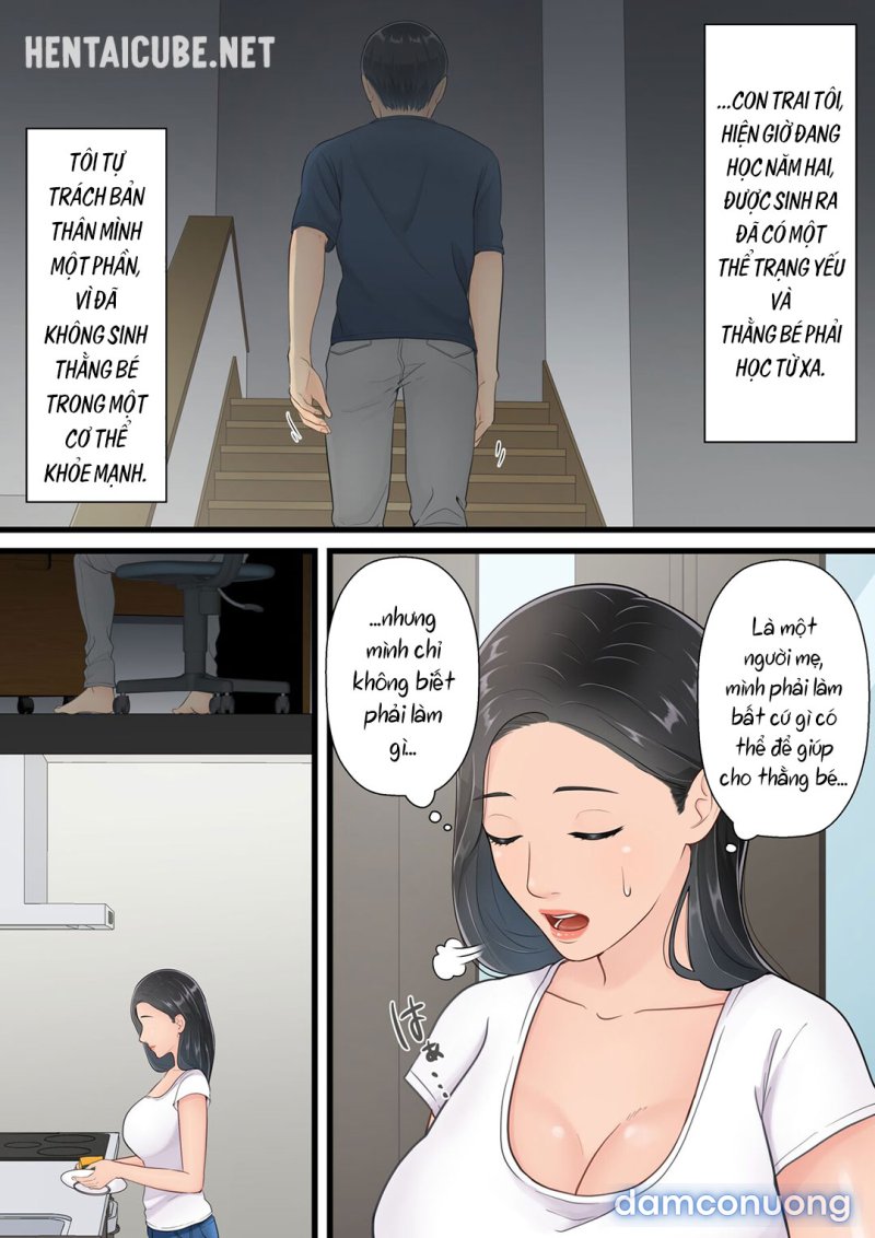 Người mẹ tốt chịu thua trước cu con trai Oneshot - Page 4