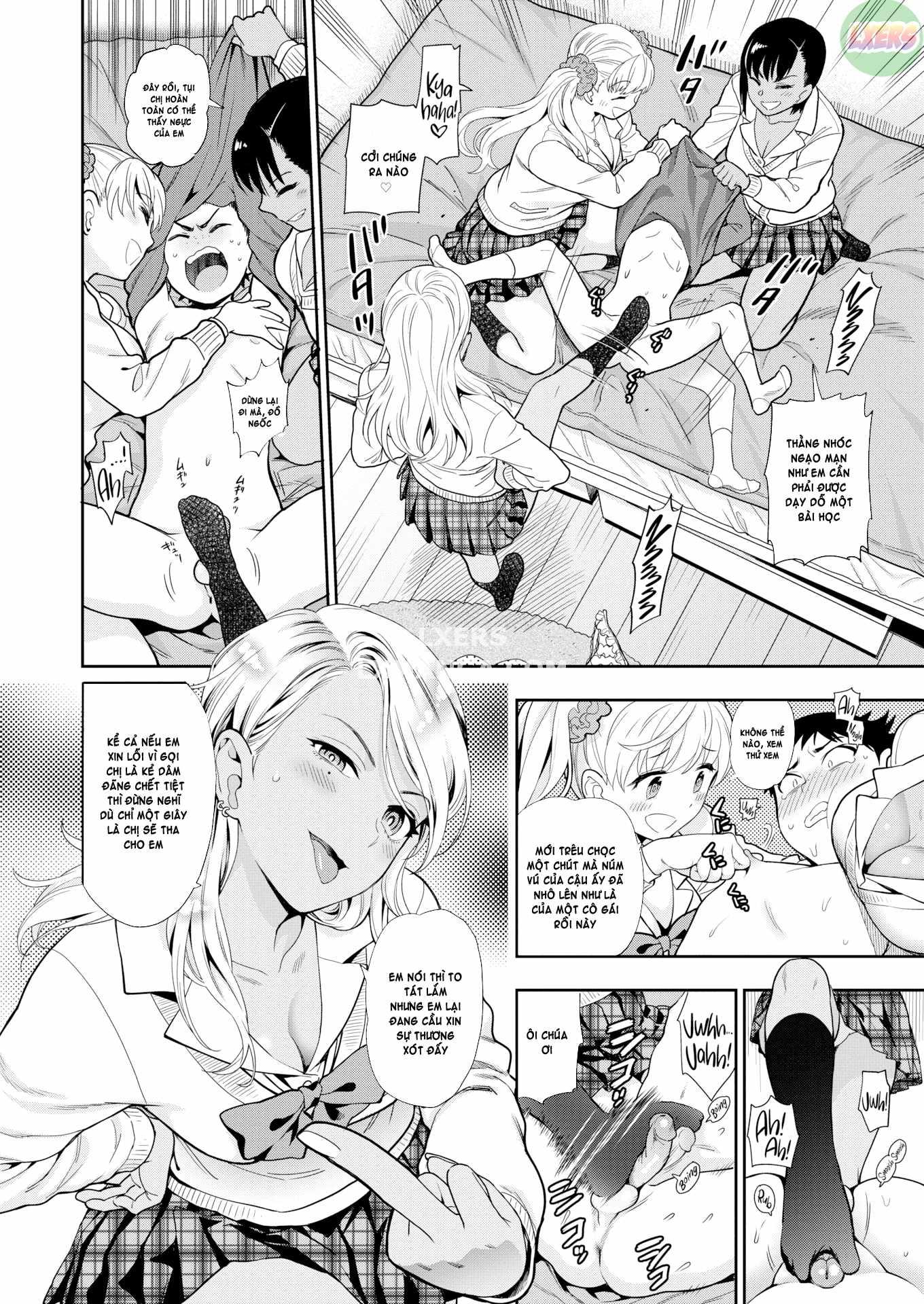 Trai tơ và chị gái đĩ thõa Chapter 1 - Page 9