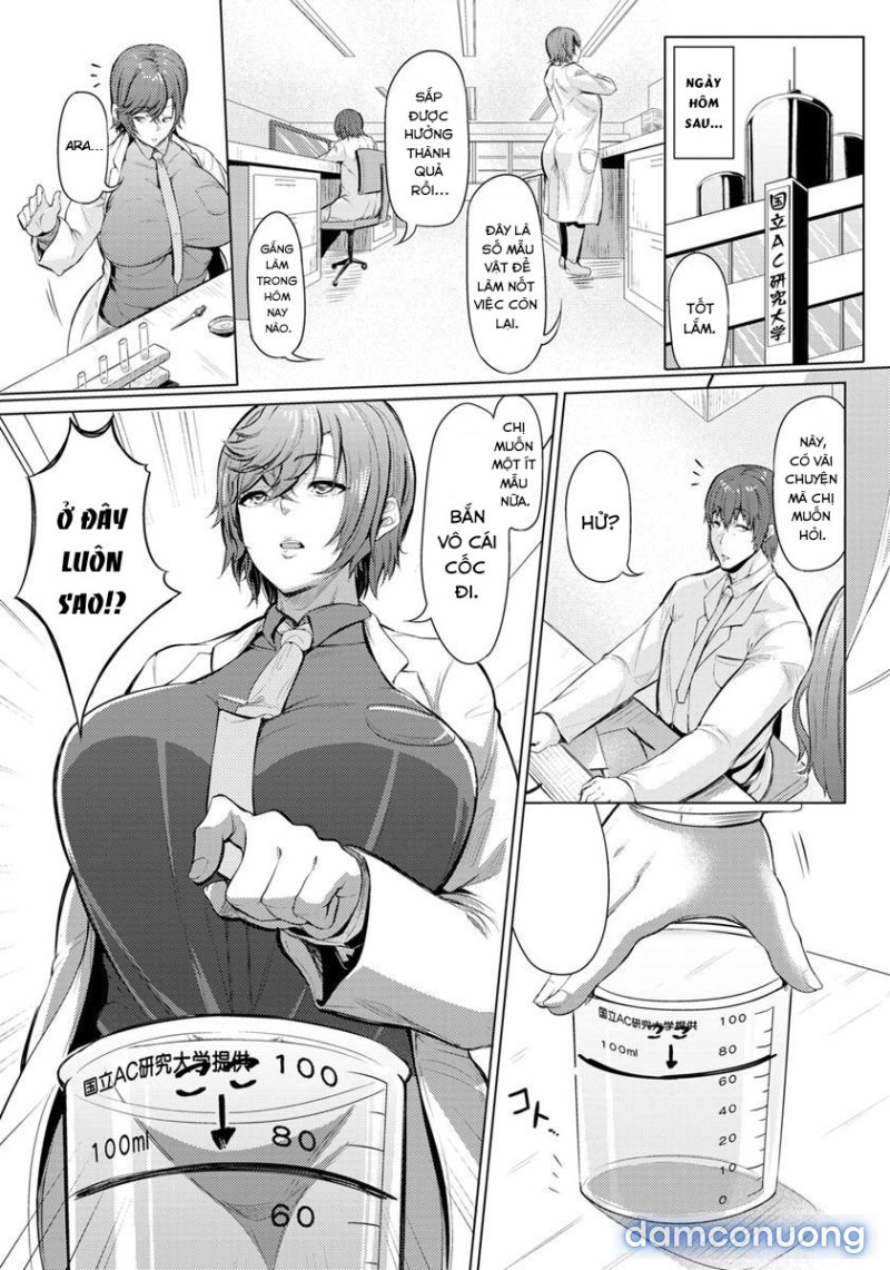 Bà Chị Nghiên Cứu Sinh Ngầu Lòi!! Oneshot - Page 5