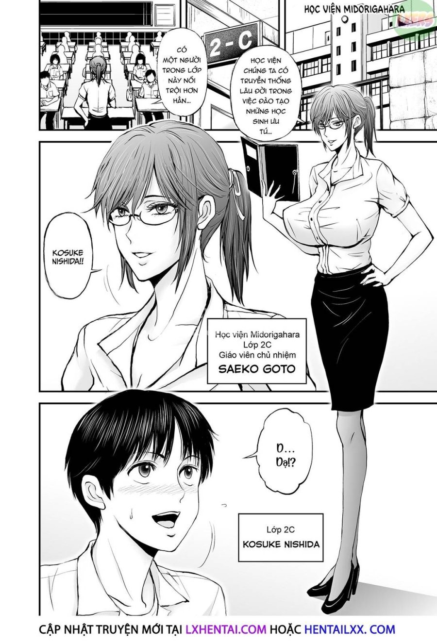 NTR Nữ Giáo Viên Saeko – Chuyện Tình Yêu Đích Thực Chapter 1 - Page 1