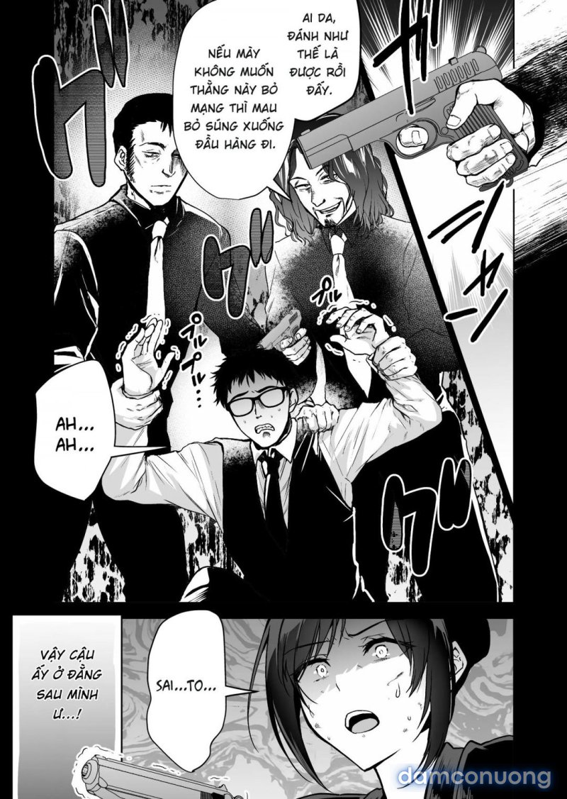 Hema Shita Boku o Kabatte Tsukamatta Senpai Onna Sousakan ga Akutou-domo ni Biyaku-zuke de Yarareru Sugata ni Kuzu Bokki Oneshot - Page 20