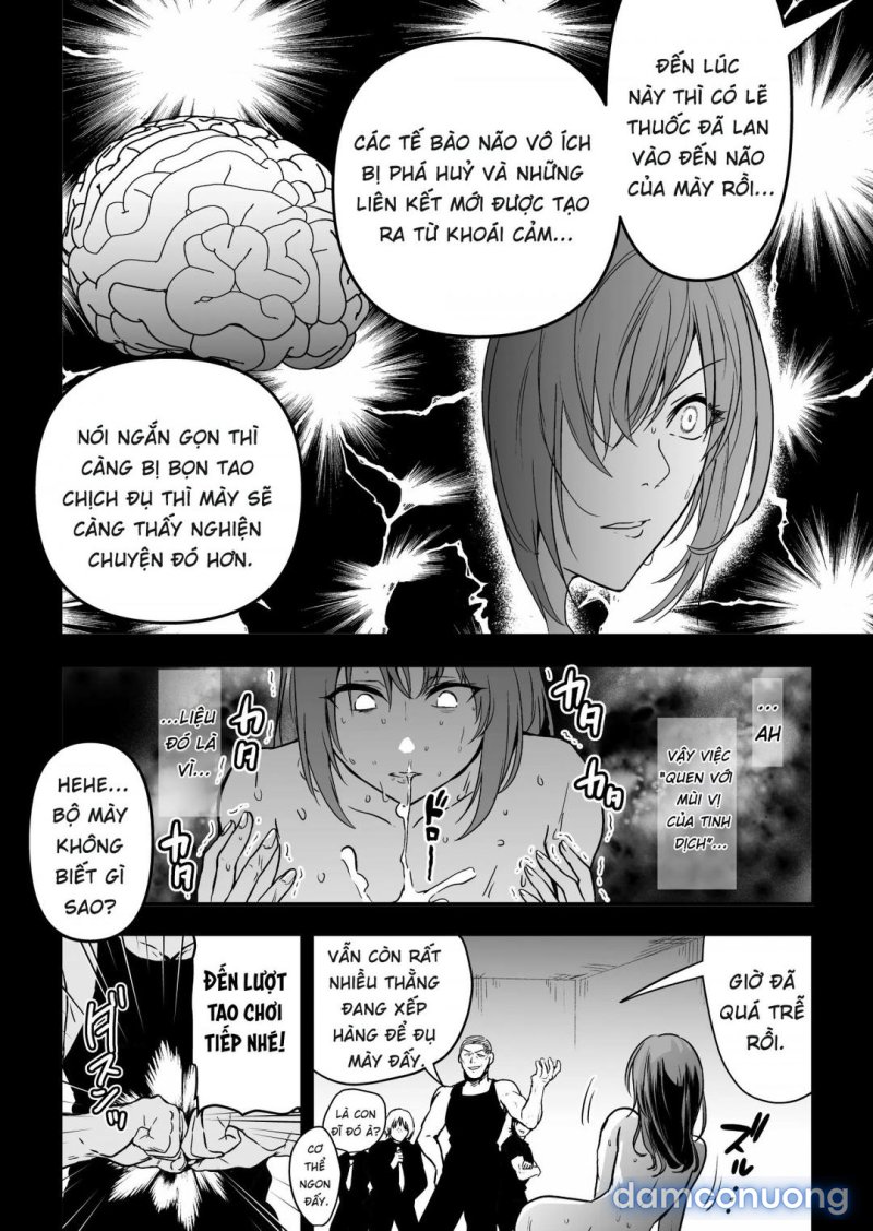 Hema Shita Boku o Kabatte Tsukamatta Senpai Onna Sousakan ga Akutou-domo ni Biyaku-zuke de Yarareru Sugata ni Kuzu Bokki Oneshot - Page 64