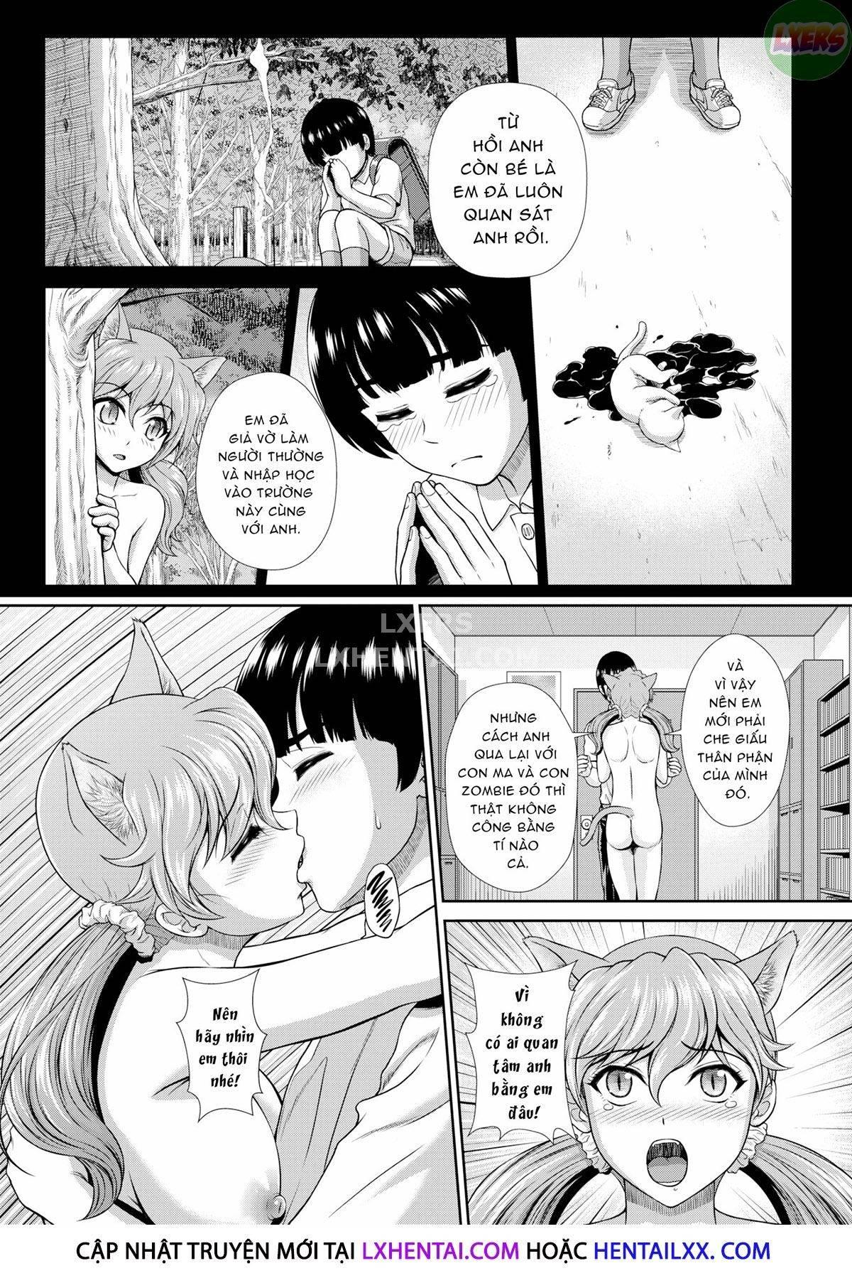 Cách duy trì sự sống cho nàng thây ma là xuất tinh vào trong Chapter 4 - Page 16