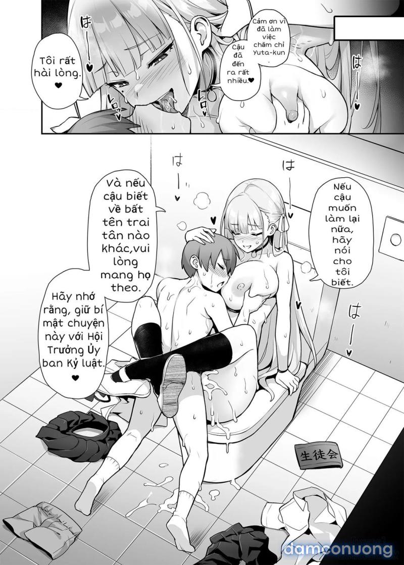 Akogare No Seitokaichou Ga Kyonyuu Sugiru Ken Oneshot - Page 16