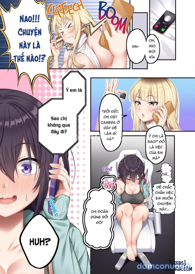 Bài học tại gia với mấy em gyaru quyến rũ Chapter 2 - Page 19