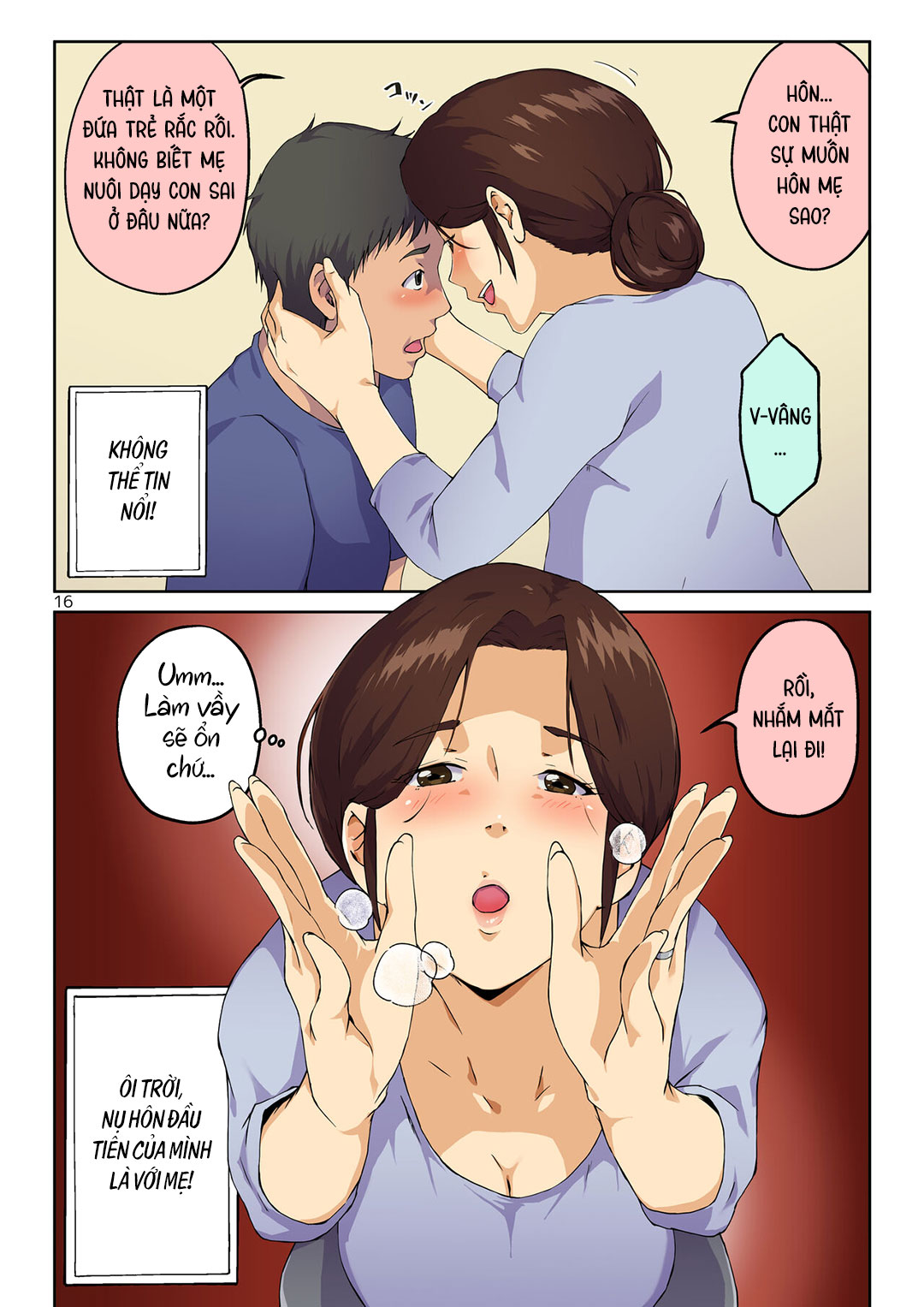 Tôi bày tỏ với mẹ và mẹ đã cho tôi xxx Oneshot - Page 17