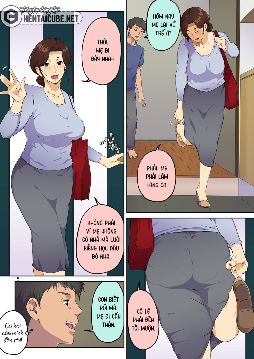 Tôi bày tỏ với mẹ và mẹ đã cho tôi xxx Oneshot - Page 6