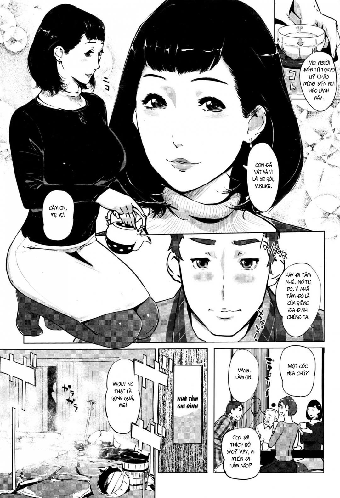 (Mẹ vợ-Con rể) Shinjuiro no Zanzou ~Kazoku ga Neshizumatta Ato de~ Chapter 1 - Page 4