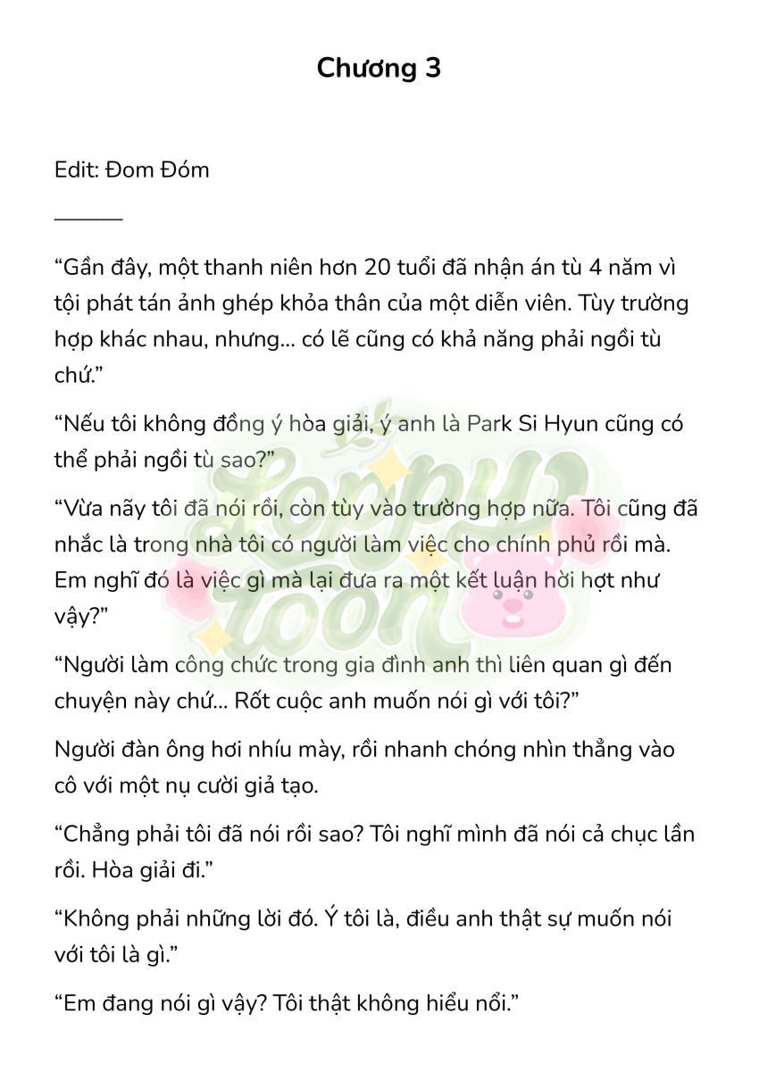 [Novel] Gửi Kẻ Xa Lạ Phản Bội Đạo Đức Chapter 3 - Page 1