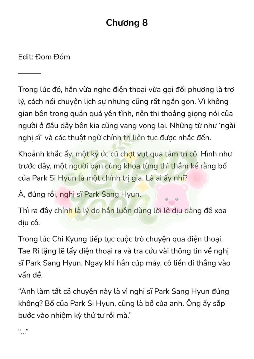 [Novel] Gửi Kẻ Xa Lạ Phản Bội Đạo Đức Chapter 8 - Page 1