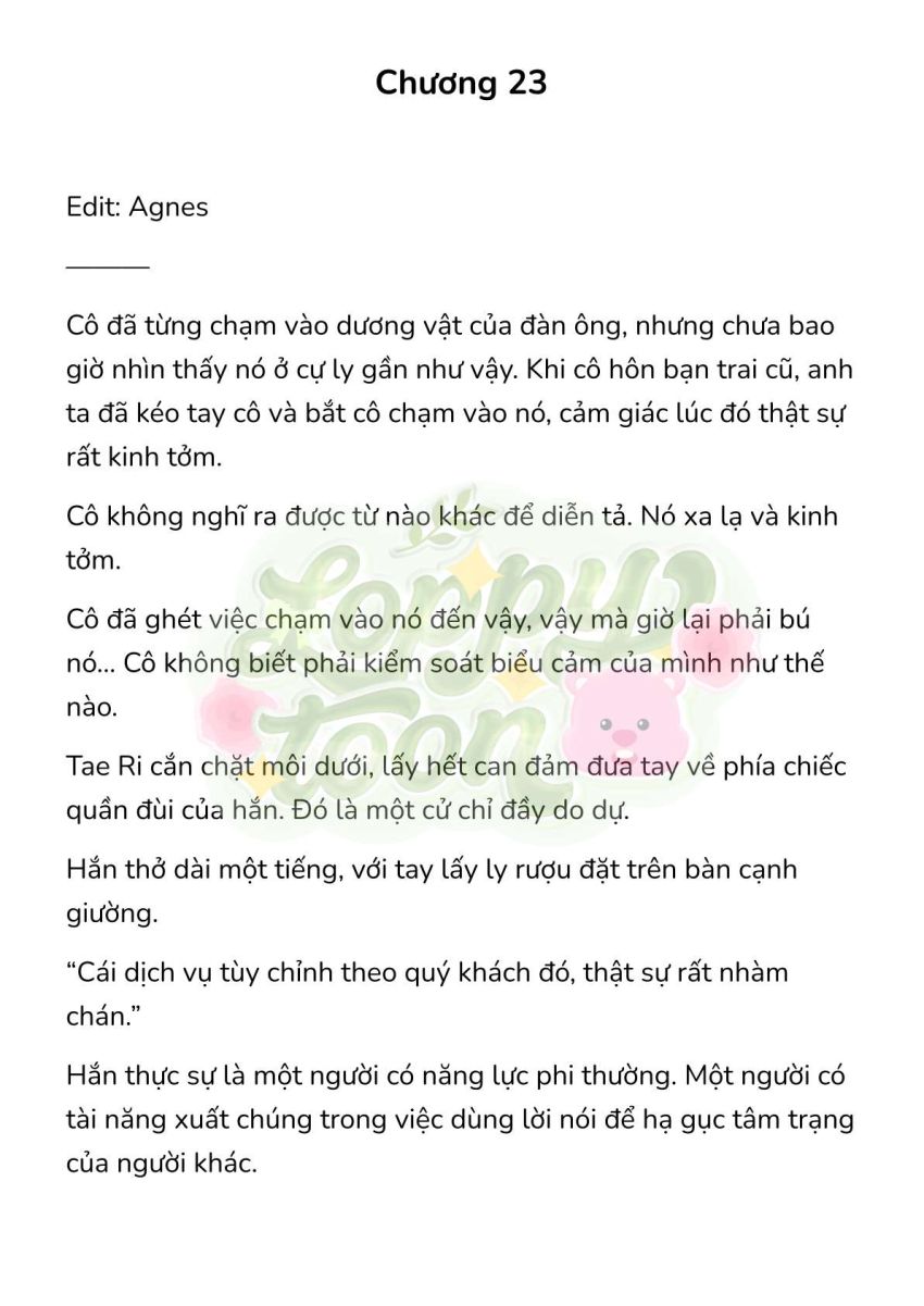 [Novel] Gửi Kẻ Xa Lạ Phản Bội Đạo Đức Chapter 23 - Page 1