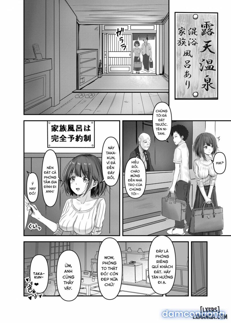 Hitozuma Shiori ga Onsen Ryokou de NTRta Hi ONESHOT Chapter 1 - Page 4