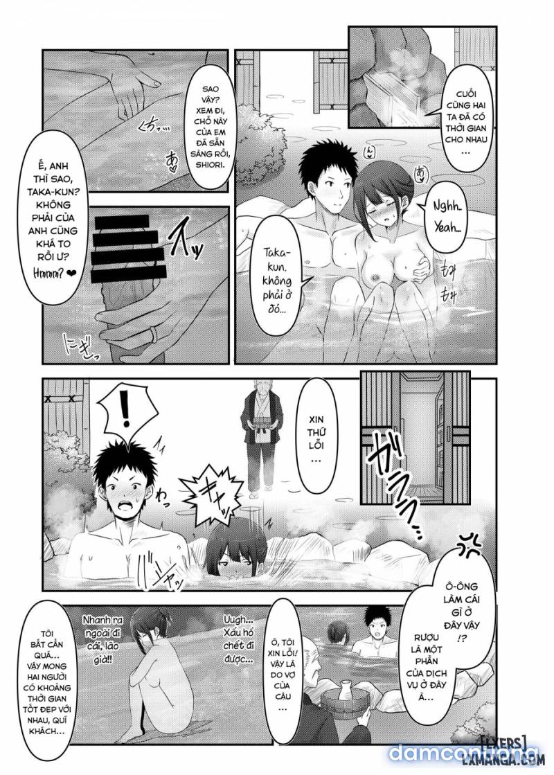 Hitozuma Shiori ga Onsen Ryokou de NTRta Hi ONESHOT Chapter 1 - Page 7