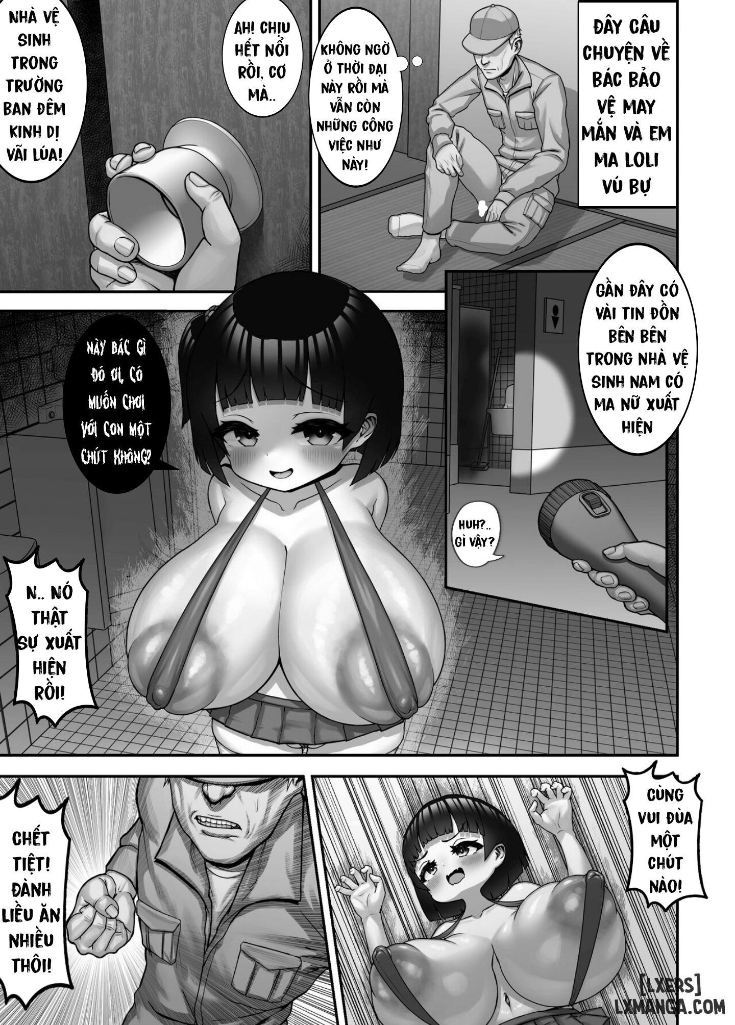 The loli busty monster has become a live onahole exclusively for the janitor uncle Oneshot - Page 4