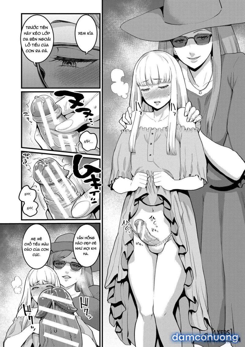 Boku to Mama no Josou Koukai Pakohame Nama Sex Chapter 1 - Page 7