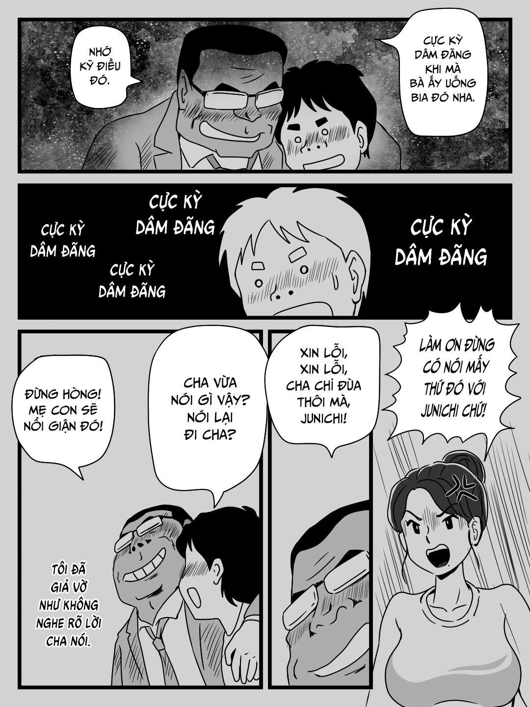 Dụ mẹ uống bia khi cha đi vắng Oneshot - Page 12