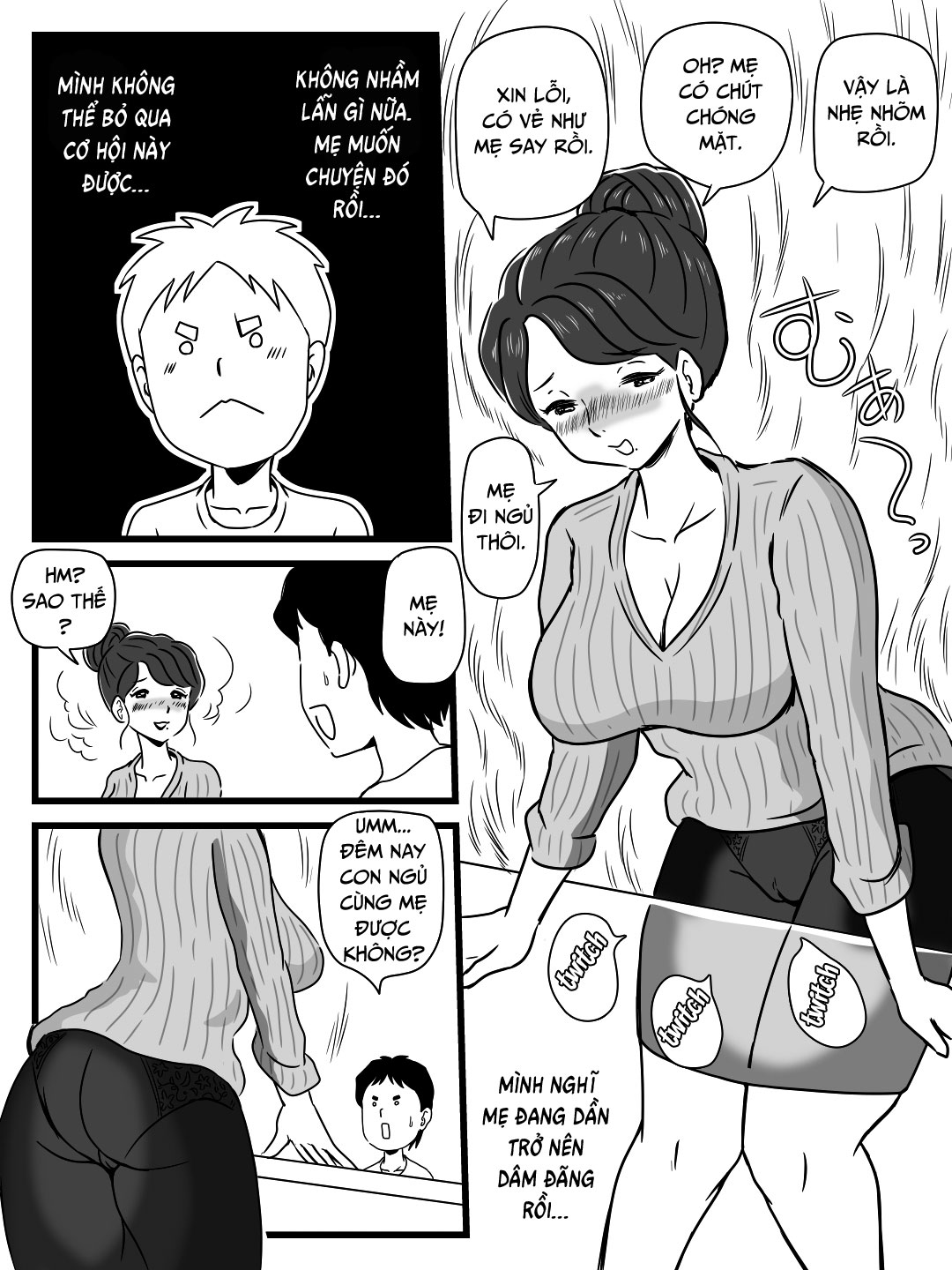 Dụ mẹ uống bia khi cha đi vắng Oneshot - Page 17