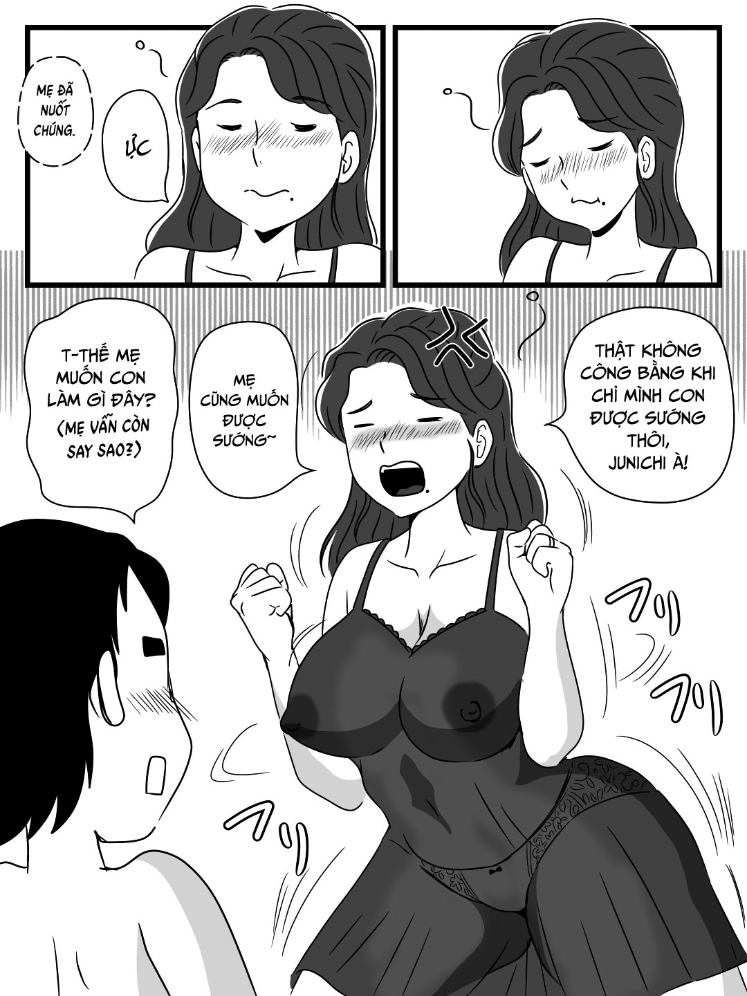 Dụ mẹ uống bia khi cha đi vắng Oneshot - Page 26