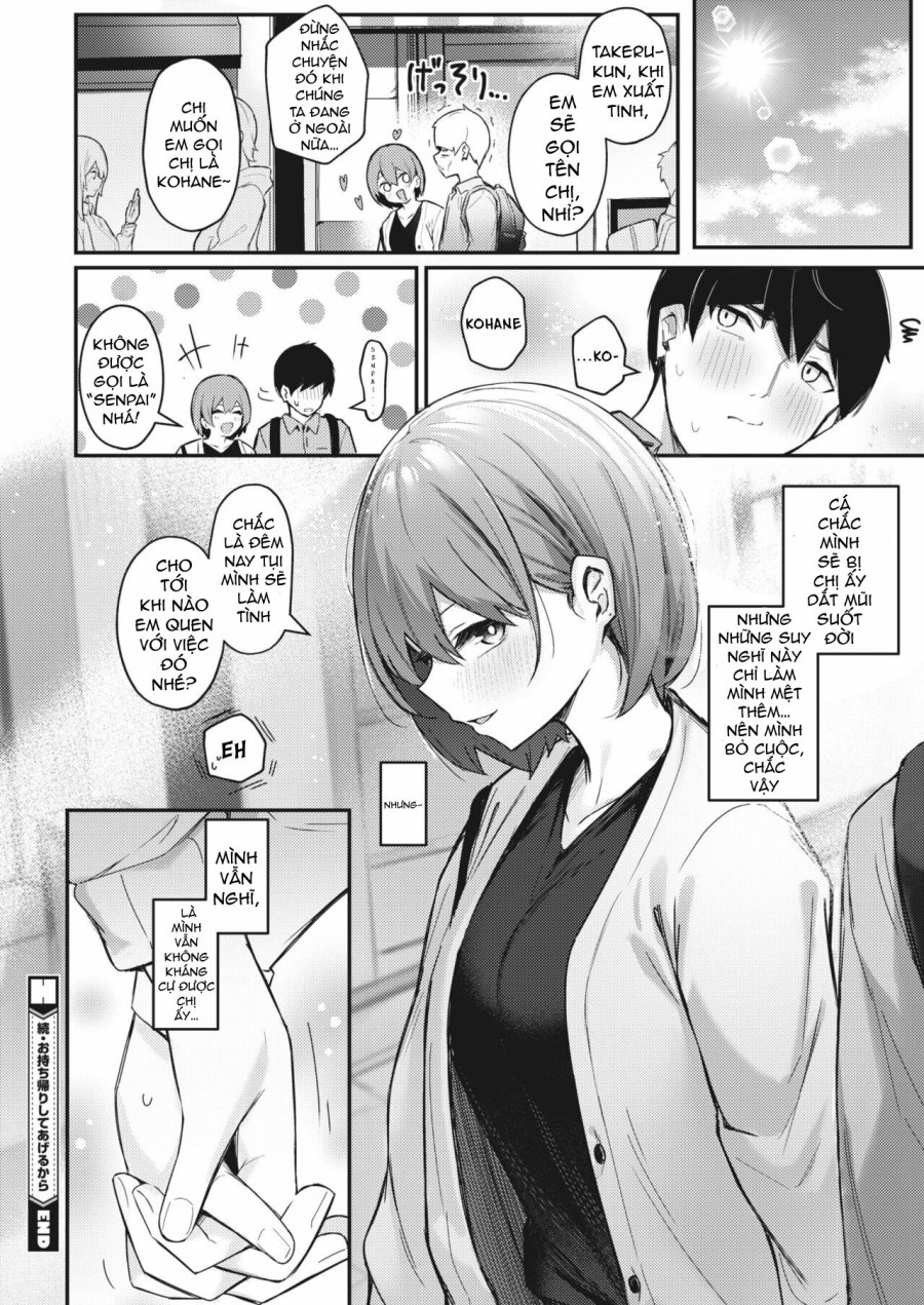 Hãy về nhà em, và trao nó cho chị nhé Chapter 2 (END) - Page 26