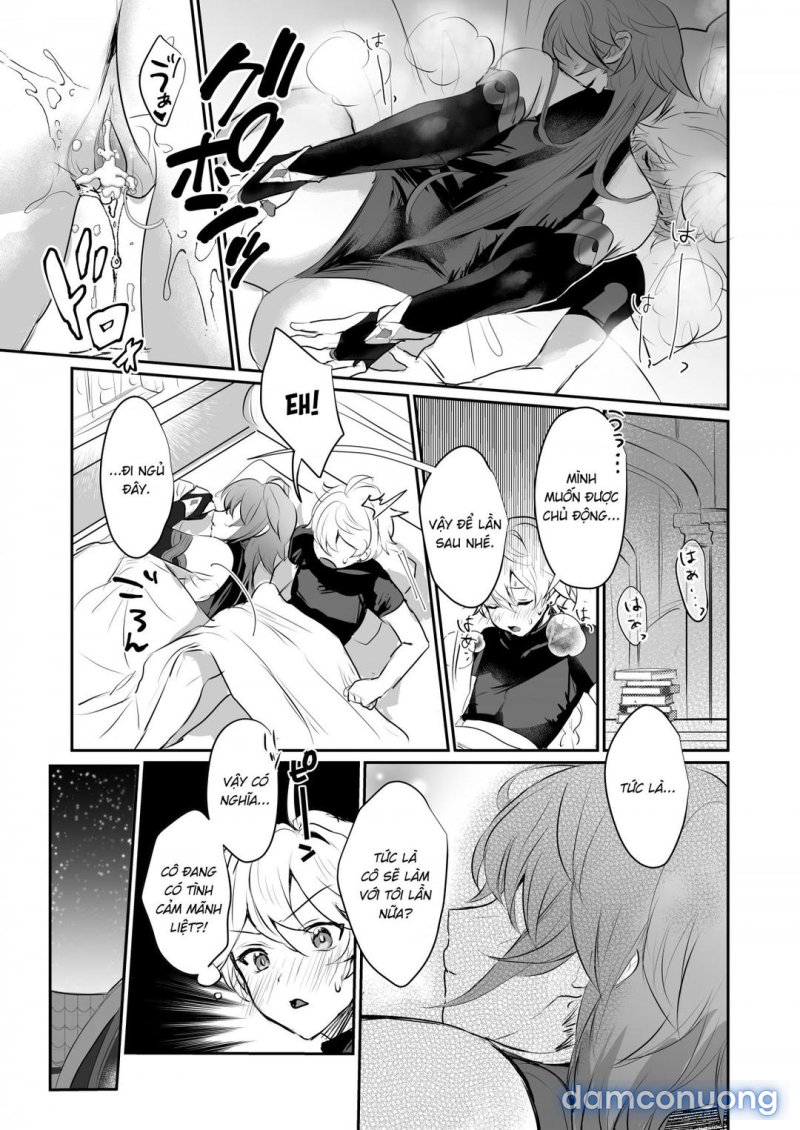 Toshiue Bakunyuu Cool Shokikan to Seikyouiku Sex suru Hon Oneshot - Page 25